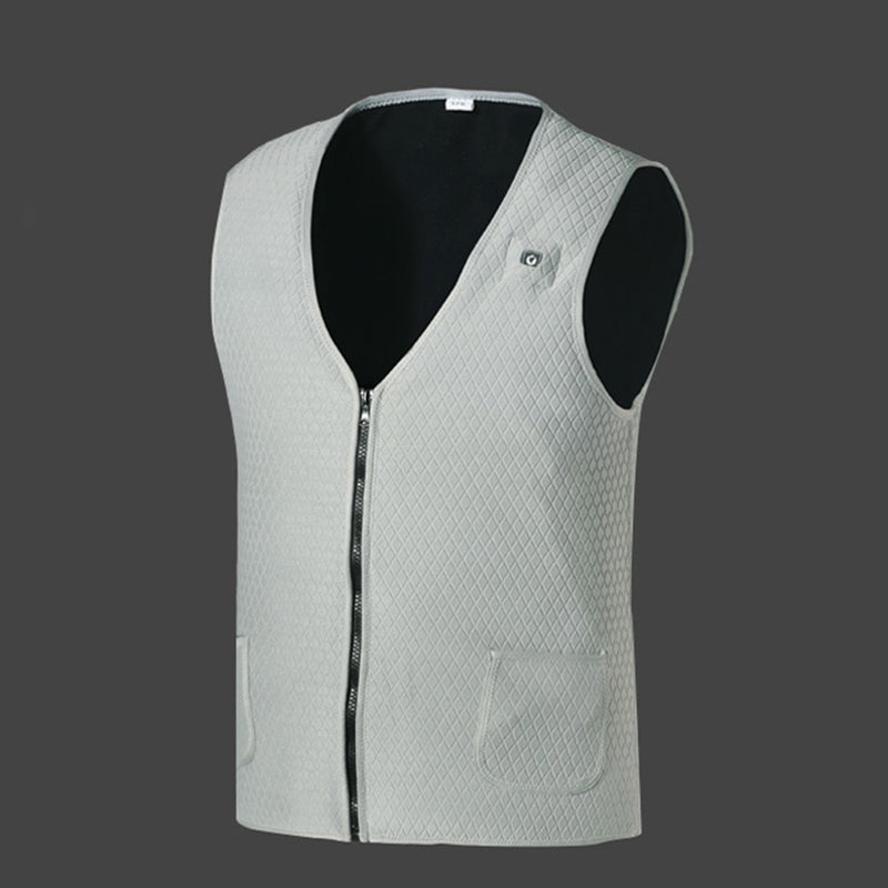 Women Intelligent Winter Electric Heating Waistcoat USB Sleeveless Vest Temperature Control
