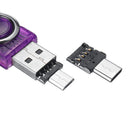 2Pcs USB-C 3.1 Type C Male to USB Female OTG Adapter Converter for Game Controller Mobile Phone Tablet