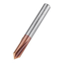 Drillpro 3 Flutes 60 Degree Chamfering Mill AlTiN Coated HRC55 2/3/4/5/6/7/8mm Tungsten Steel Milling Cutter