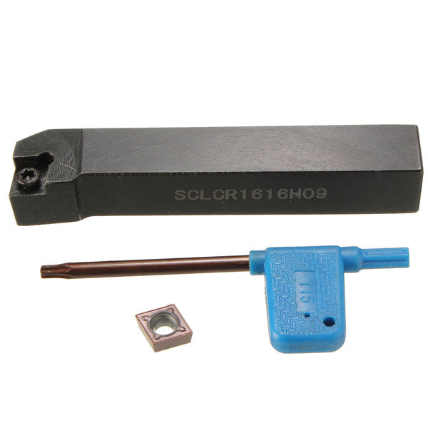 SCLCR1616H09 16x100mm Boring Bar Lathe Turning Tool Holder With CCMT09T304 Insert
