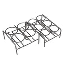 4/6 Holes Places Circular Crucible Rack Nickle Chrome Wire Welding Wire Crucible Support Stand Crucible Shelf