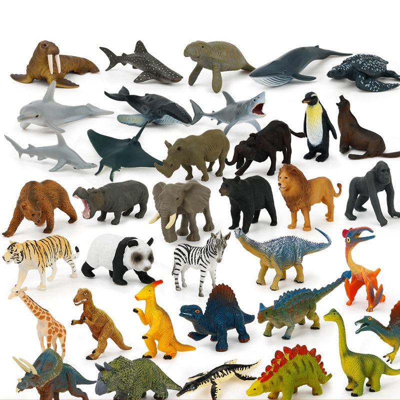 12Pcs Educational Dinosaur Toys Kids Realistic Toy Dinosaur Figures for Cool Kids Toddler Education