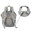 IPRee Waterproof Mummy Backpack Travel Maternity Nappy Diaper Bag Large Capacity Baby Bag