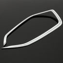 2pcs Chrome Front Fog Light Trim Decoration Cover For Hyundai Tucson 2015 2016