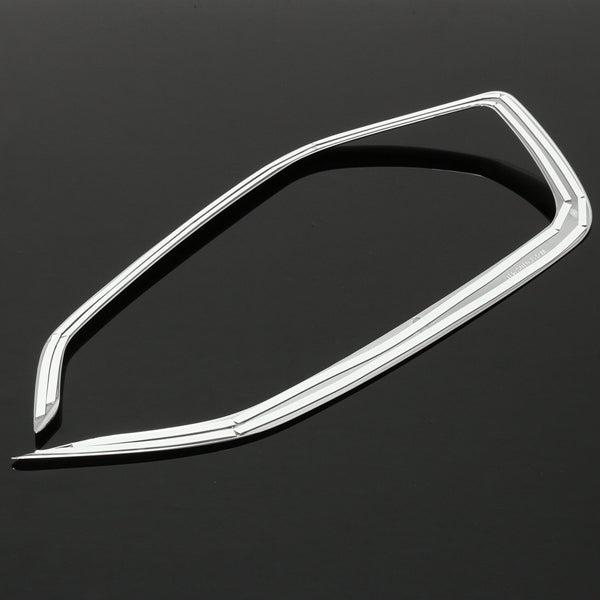 2pcs Chrome Front Fog Light Trim Decoration Cover For Hyundai Tucson 2015 2016