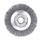 Drillpro 150mm Steel Wire Trimmer Head Derusting Weeding Wheel Grass Brush Cutter Dust Removal Weeding Tray Plate for Lawnmower