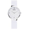 SMAEL 1835 Simple Women Fashion Silicone Strap Thin Dial Waterproof Quartz Watch