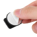 2pcs Slim Car Rear View Blind Spot Mirror 360 Rotating Convex Wide Angle Glass Mirror