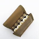 Tactical 600D 10 Round Shotgun Shotshell  Holder Molle Pouch Bag for 12 Gauge/20G Magazine