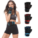 KALOAD 1 Pair Neoprene Sports Weight Lifting Gloves  Anti-slip Half Fingers Fitness Exercise Glove