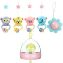 Baby Crib Mobile Bed Bell Hanging Holder Music Box Night Light Newborn Toys Gift