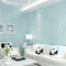 10M Nonwoven Colth Roll Wallpaper Solid Color Irregular Stripe Flannel Home Wall Decor