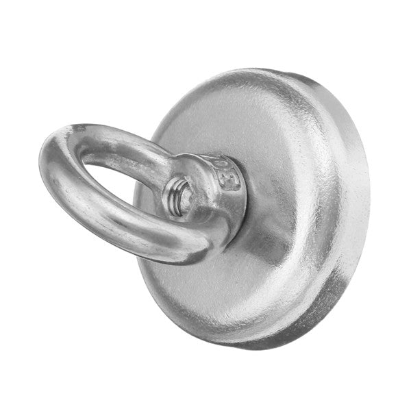 23kg 32x30mm Neodymium Recovery Magnet Metal Detector Hook Magnet