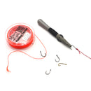 ZANLURE ABS Tie Hook Device Manually Fish Hook Wire Knotter Fast Tie Tying Knot Tool Fishing Tool