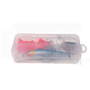 LUSHAZER 24PCS Fishing Lure Set Fishing Bait with Box Outdoor Camping Fishing Hunting Accessories