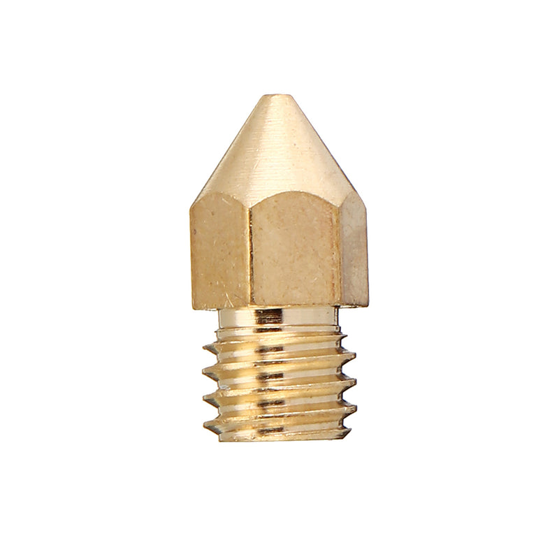 5PCS 1.75mm/0.4mm Copper Thread Extruder Nozzle For 3D Printer