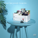 NEW Plastic Makeup Organizer Drawer Cosmetic Container Makeup Brush Holder Large Desktop Sundries Storage Box Bathroom Storage Parts Storage Box