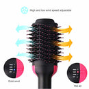 Multifunctional Negative Ion Hairbrush Comb Roll Straight Dual-use Hair Straightener Hot Air Comb