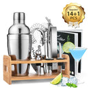 Cocktail  Shaker Bartender Bar Set Stainless Steel Beverage Mixer Bar Bartender Kit Bar Tool