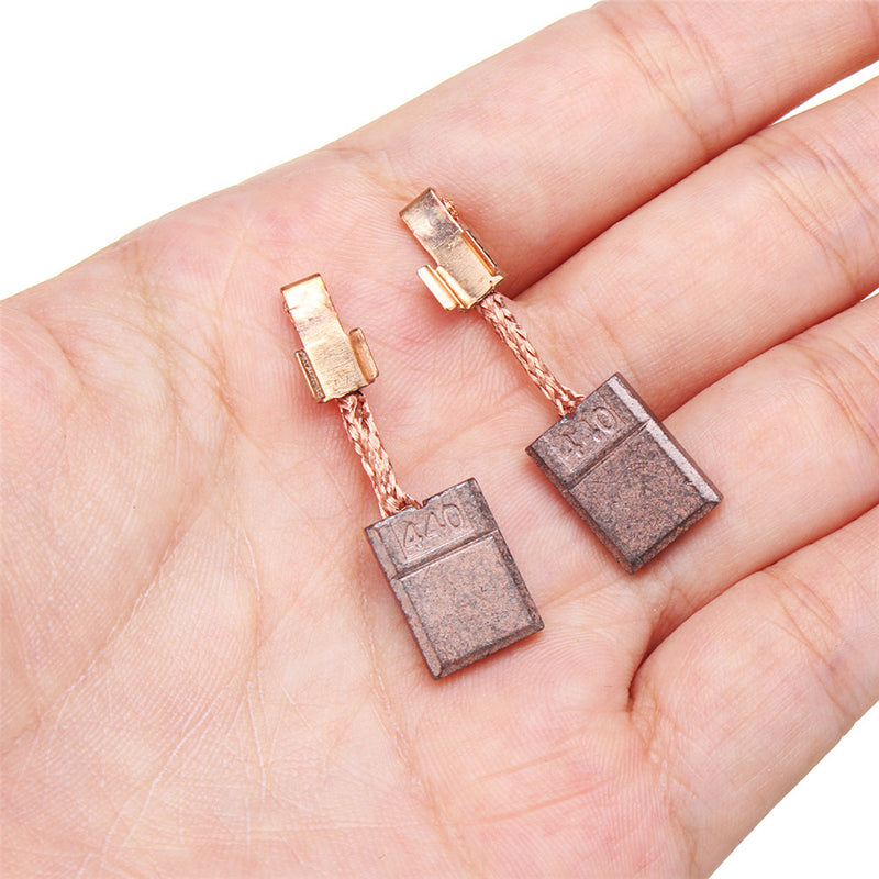 2pcs Carbon Brush Power Tool Replacement For MAKITA CB-440 BHP458 18V BDF452 BHP454