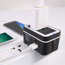 Bakeey 2.4A Worldwide Travel Multifunction Dual USB Charger Global International Universal Socket Converter Adapter for Phone Tablet Camera for Samsung Xiaomi Huawei