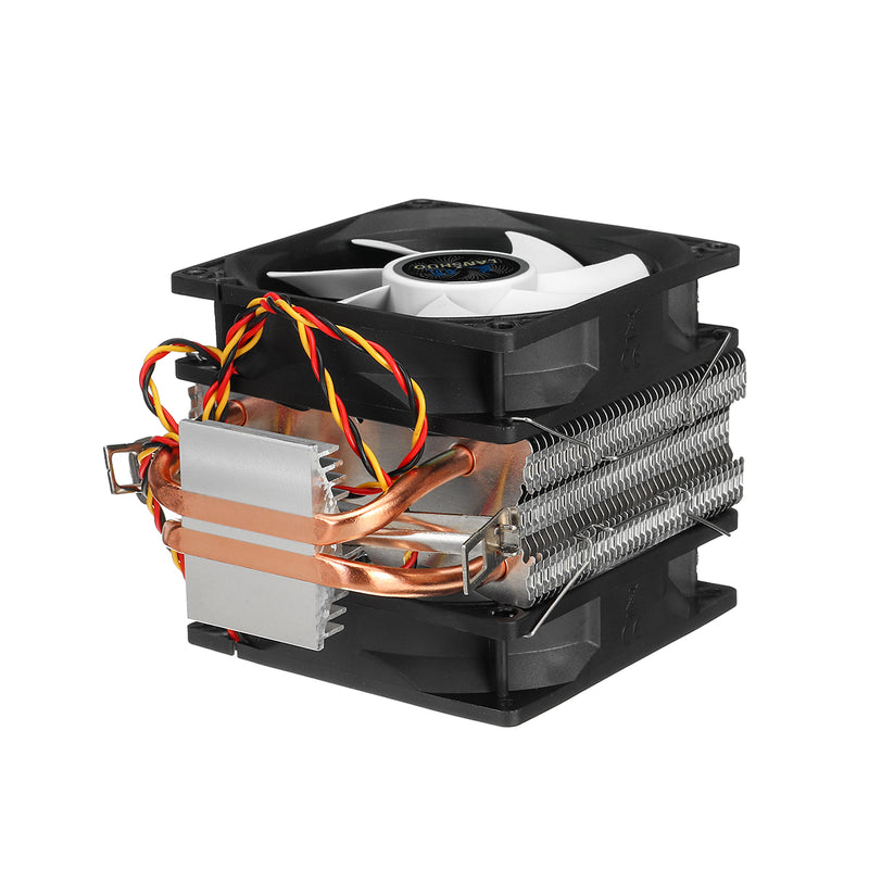 90mm 3Pin CPU Cooler Heatsink Quiet Fans For Intel LGA775/1156/1155 For AMD/AM2/AM3 Dual-sided Fan