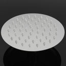 360 6 Inch Round Stainless Steel Ultra Thin Rainfall Shower Head Bathroom Sprayer