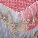 Lace Dustproof Protector Floral Washing Machine Cover 60*60*85cm Home Decor