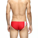 SEOBEAN S5191 Men Swimming Trunks Low Waist Sexy Bikini Swimming Pants Skin Comfortable