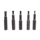 Drillpro 22pcs Damaged Screw Extractor Set with Locking Socket Adapter for Broken Screw HSS Broken Bolt Extractor Screw Remover Kits