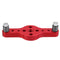 X600-2 Adjustable Aluminum Alloy Self-centering 6 8 10mm Dowel Jig Wood Panel Puncher Hole Locator Beech Center Hole Position Measuring Drilling Woodworking