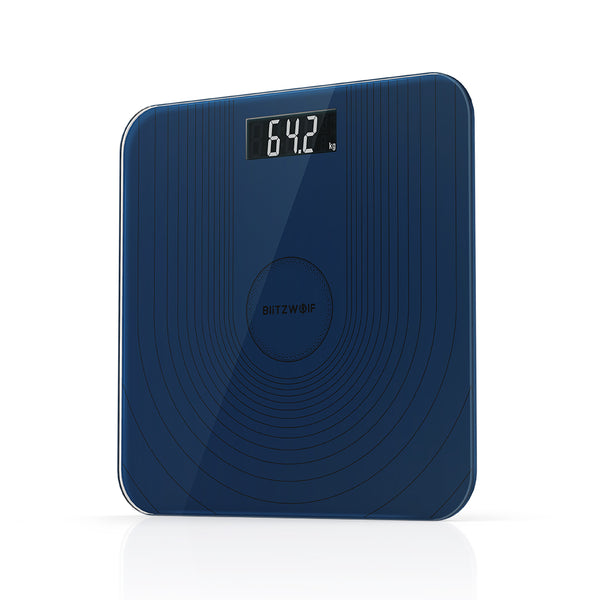 BlitzWolf BW-SC2 Floor Body Smart Electric Digital Weight Health Balance Scale Toughened Glass LCD Display 180kg/50g
