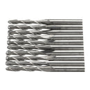 Drillpro 10pcs 3.175x17mm Spiral Ball Nose End Mill CNC Milling Cutter Engraving Bits