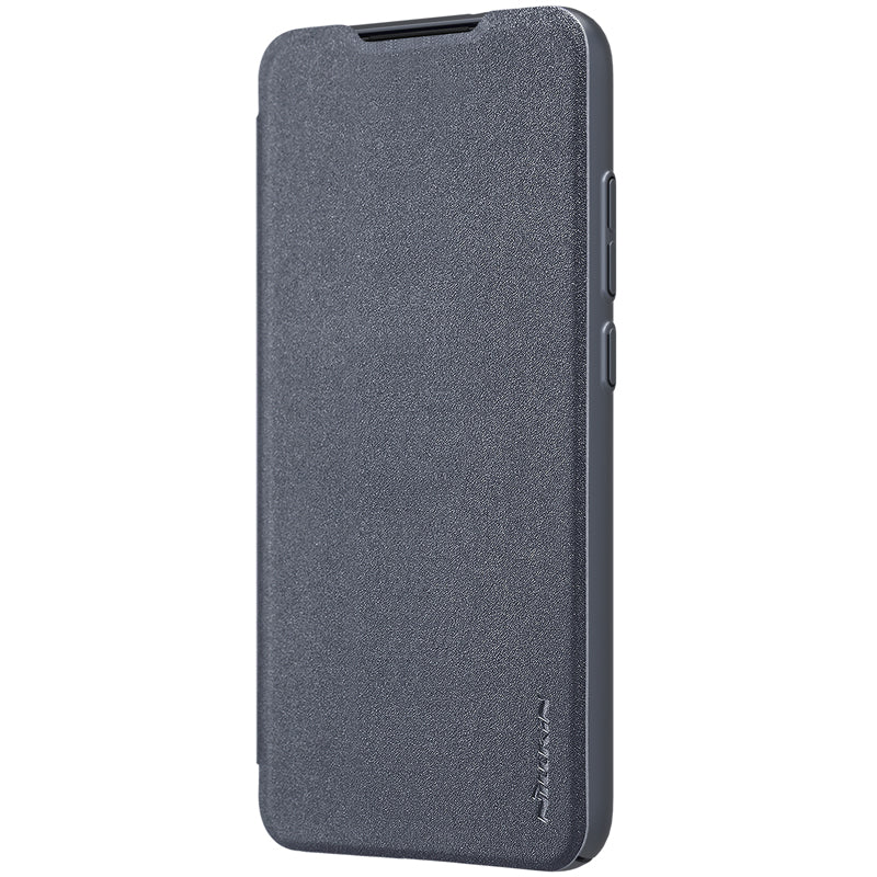 NILLKIN Flip Froseted Shockproof PU Leather Full Cover Protective Case for Xiaomi Redmi Note 8
