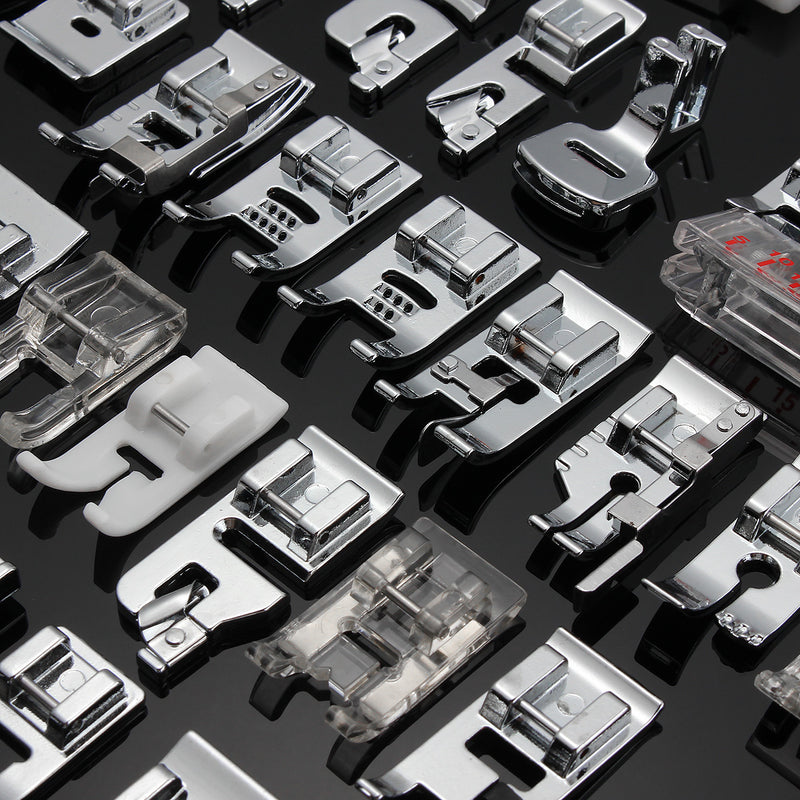 42 PCS Domestic Sewing Machine Foot Presser Feet Kit Sewing Machine Accessories