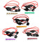 3pcs 200mm 14 Gauge ATC Fuse Holder In Line AWG Wire + 6PCS 11mm Car Blade Fuses
