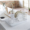Dish Drainer Kitchen Drying Rack Sink Tableware Bowl Storage Basket Cup Holder Drain Shelf