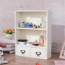 Shabby Chic Wooden Vintage Shelf Bracket Unit With Drawer 3 Key Hooks Wall Storage White