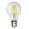 Dimmable B22 A60 6W Pure White Warm White COB Filament Edison Retro Light Lamp Bulb AC220V