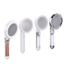 Pressure Boost Shower Head 360 Rotating Spa Rainfall Water Saving Filtration