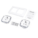 Dual DE EU WiFi Smart Light Wall Switch Socket Outlet Smart Life Tuya Wireless Remote Control Work with Alexa Google Home