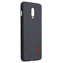 Bakeey Luxury Fabric Splice Soft Silicone Edge Shockproof Protective Case For OnePlus 6T