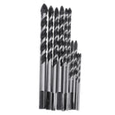3-12mm Drill Bit Twist Spade Drill Triangle Bits for Ceramic Tile Concrete Glass Plank Tungsten Drill Bit
