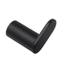 Bathroom Round Wall Robe Hook Door Single Hanger Bracket Towel Rack Black