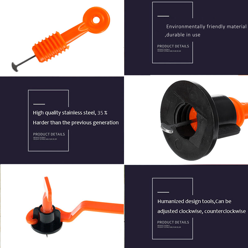Reusable Portable Wrench Ceramic Tile Leveling Device Leveling Device Ceramic Tile Laying Device Clip Locator Auxiliary Tools