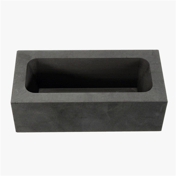 125x60x40mm Square Graphite Mold Crucible for Melting Casting 85oz Gold/46oz Silver