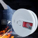 Portable Battery Operated Home Fire Smoke Alarm Safety Wireless Sensor Tool