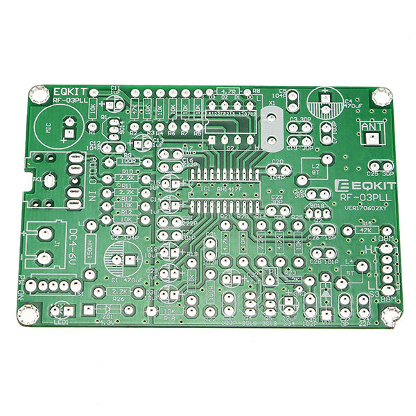 EQKIT FM Stereo Transmitter Module MP3 Recorder DIY Radio Station Kit