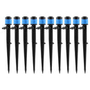 50Pcs/Pack Garden Lawn 360 Drip Irrigation System Plants Watering Nozzle Sprinkler Spary Dripper