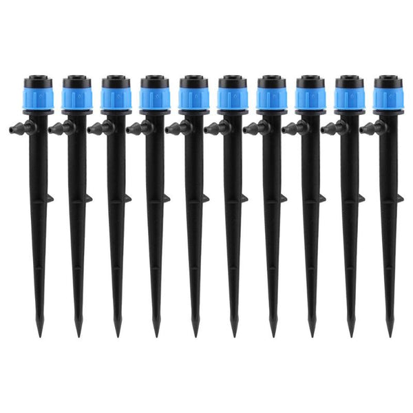 50Pcs/Pack Garden Lawn 360 Drip Irrigation System Plants Watering Nozzle Sprinkler Spary Dripper